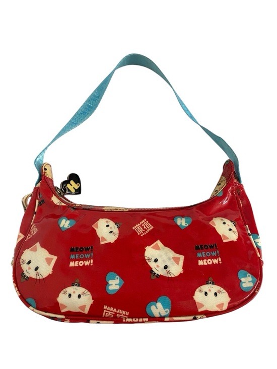 Harajuku Lovers Handbags - Y2K Harajuku Lovers Gwen Stefani Cats Meow Mini Shoulder Bag Baguette